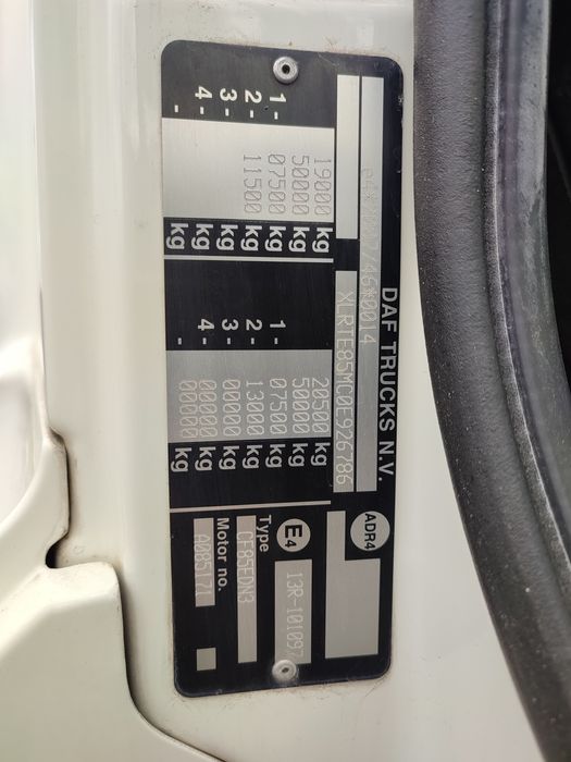 Daf cf xf тягач свіжа