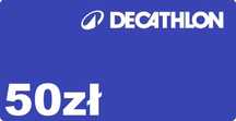 Karta podarunkowa Decathlon o wartości 50 zł