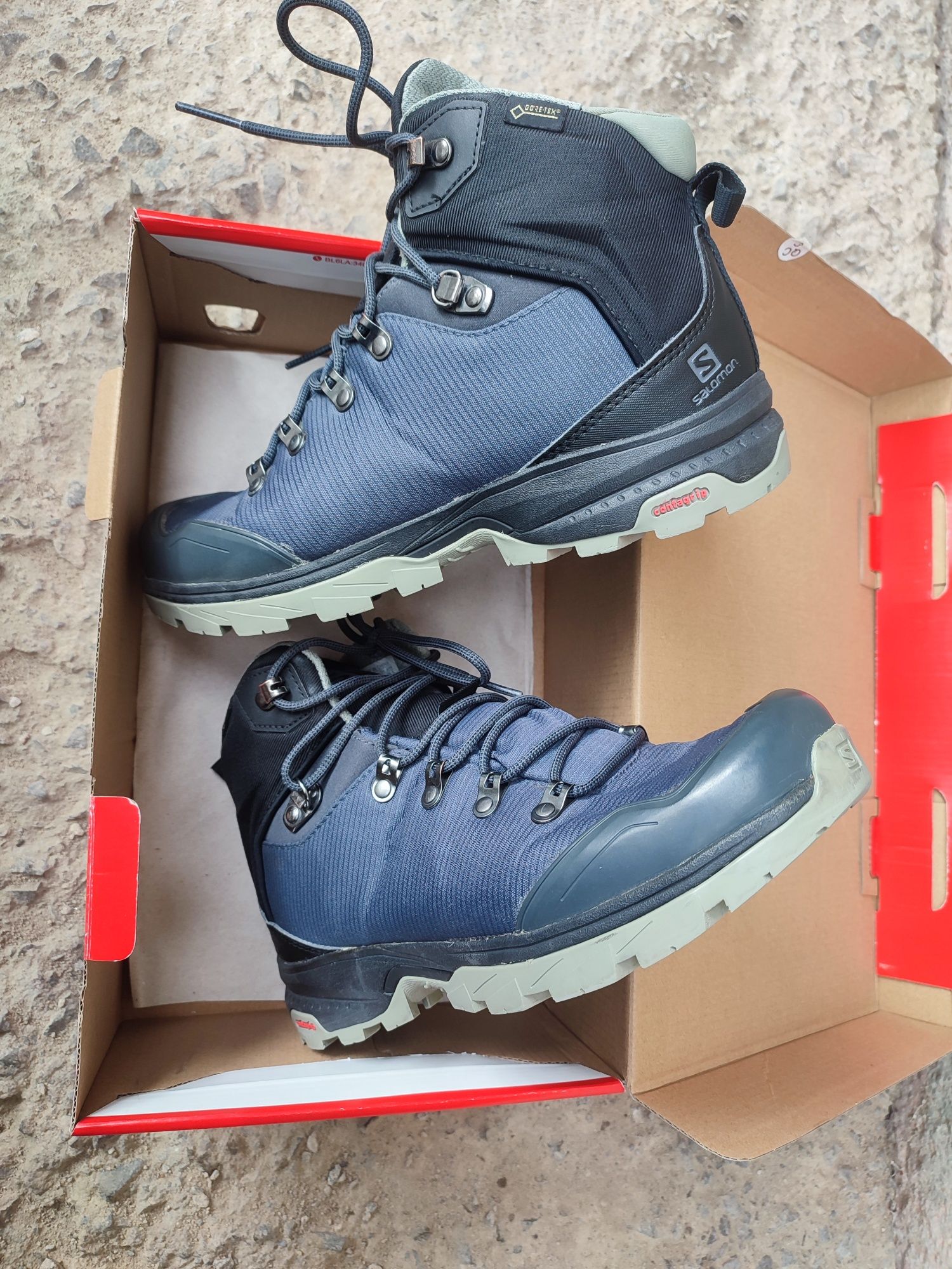 Треккинговые походные ботинки Salomon outback 500 gtx (40-41) Gore-Tex