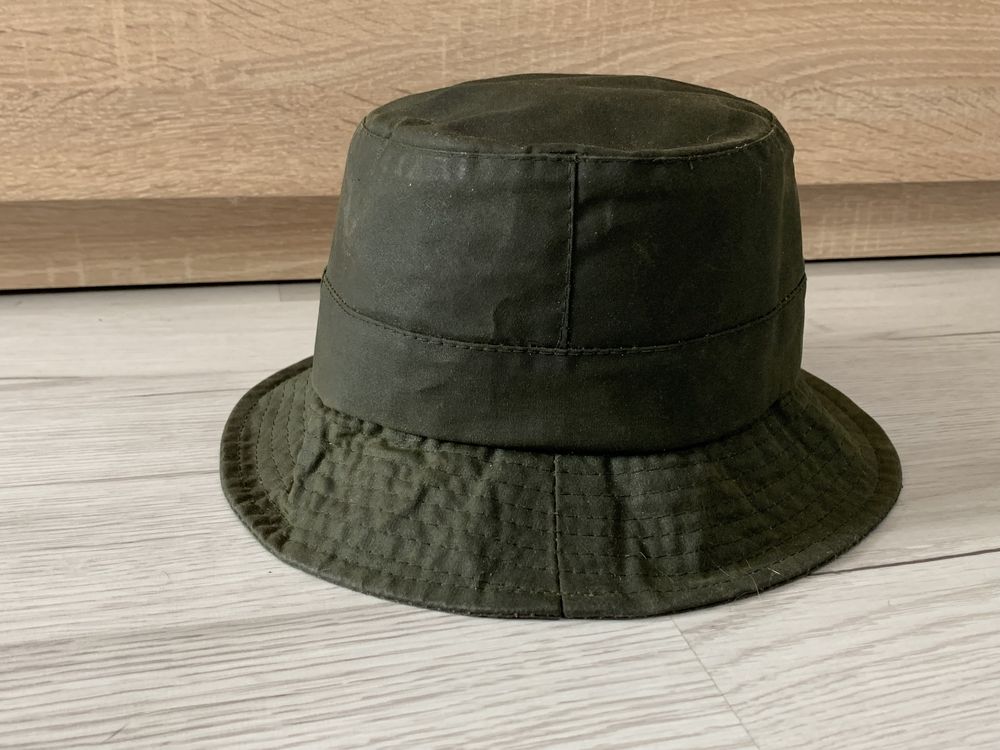 Barbour_Kapelusz Bucket Hat Woskowany Olejak Meski Roz.M