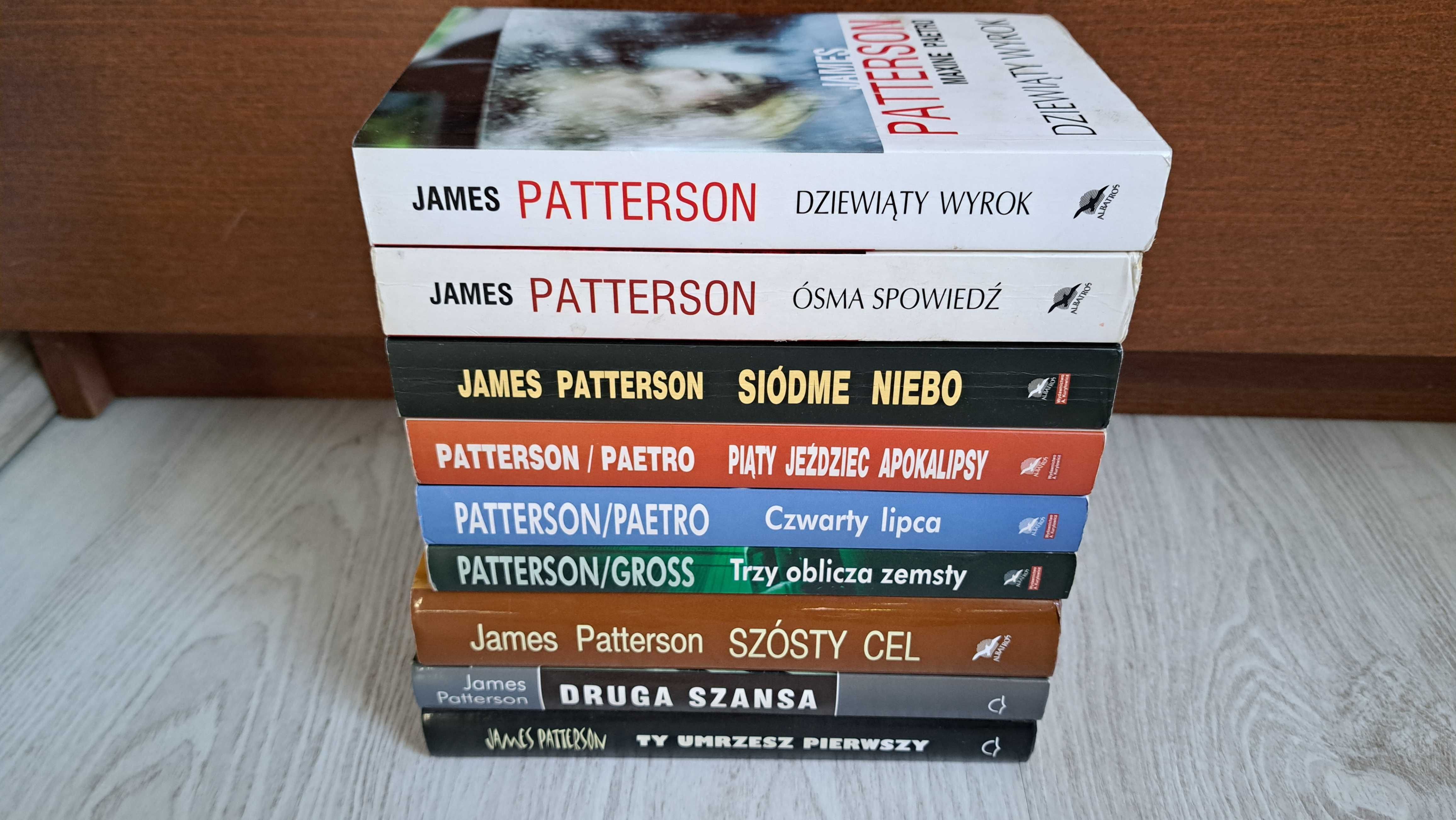 9 James Patterson Ty umrzesz pierwszy Druga szansa Trzy oblicza zemsty