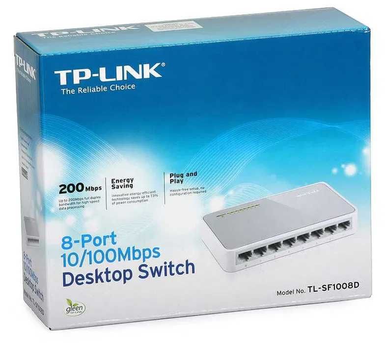 Switch TP-Link TL-SF1008D 8xFE Kod.: N29918