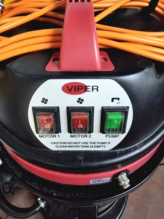 Maquina de limpar estofos VIPER