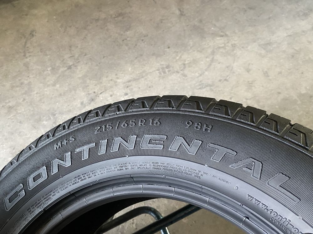 Шини 215/65/16 - 4шт Continental Cross Contact LX