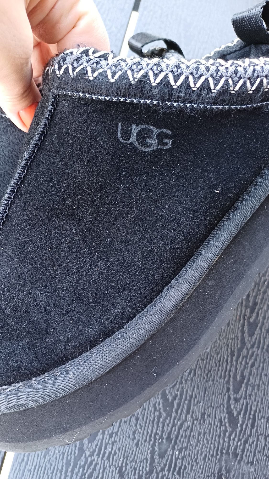 Ugg Tasman Platform Black