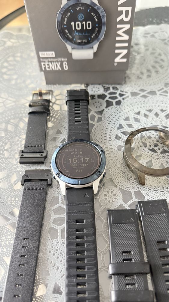 Garmin fenix 6 pro solar titanium