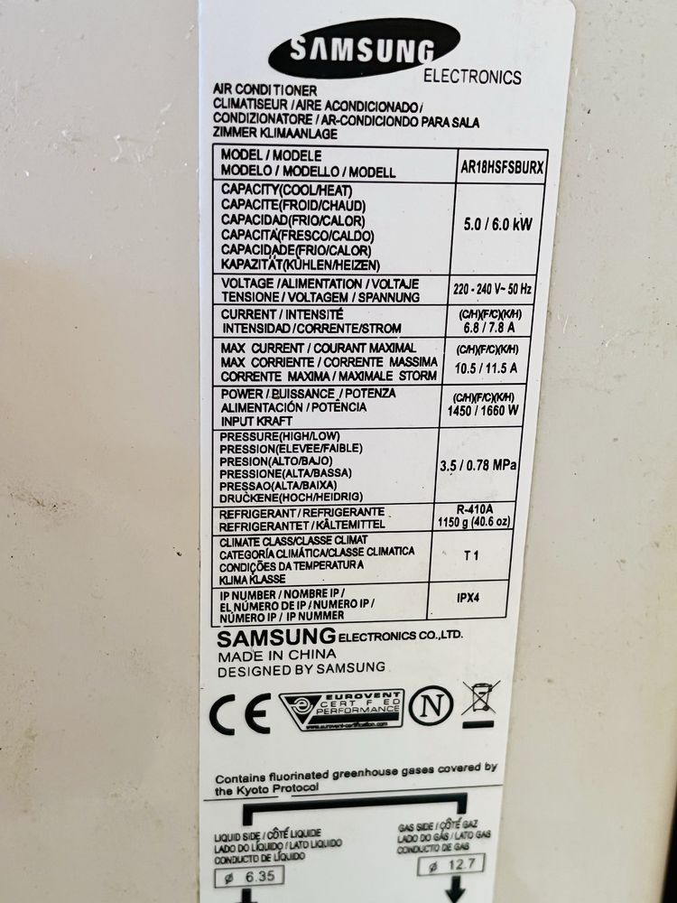 4 MAQUINAS E SPLIT SAMSUNG QUASE NOVOS!