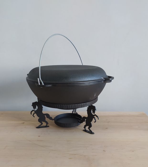 Підставка Буцифал для казана 8-32л .подставка под казан татарський.