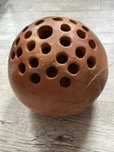 Ceramiczna etno ikebana , sygnowana z numerem