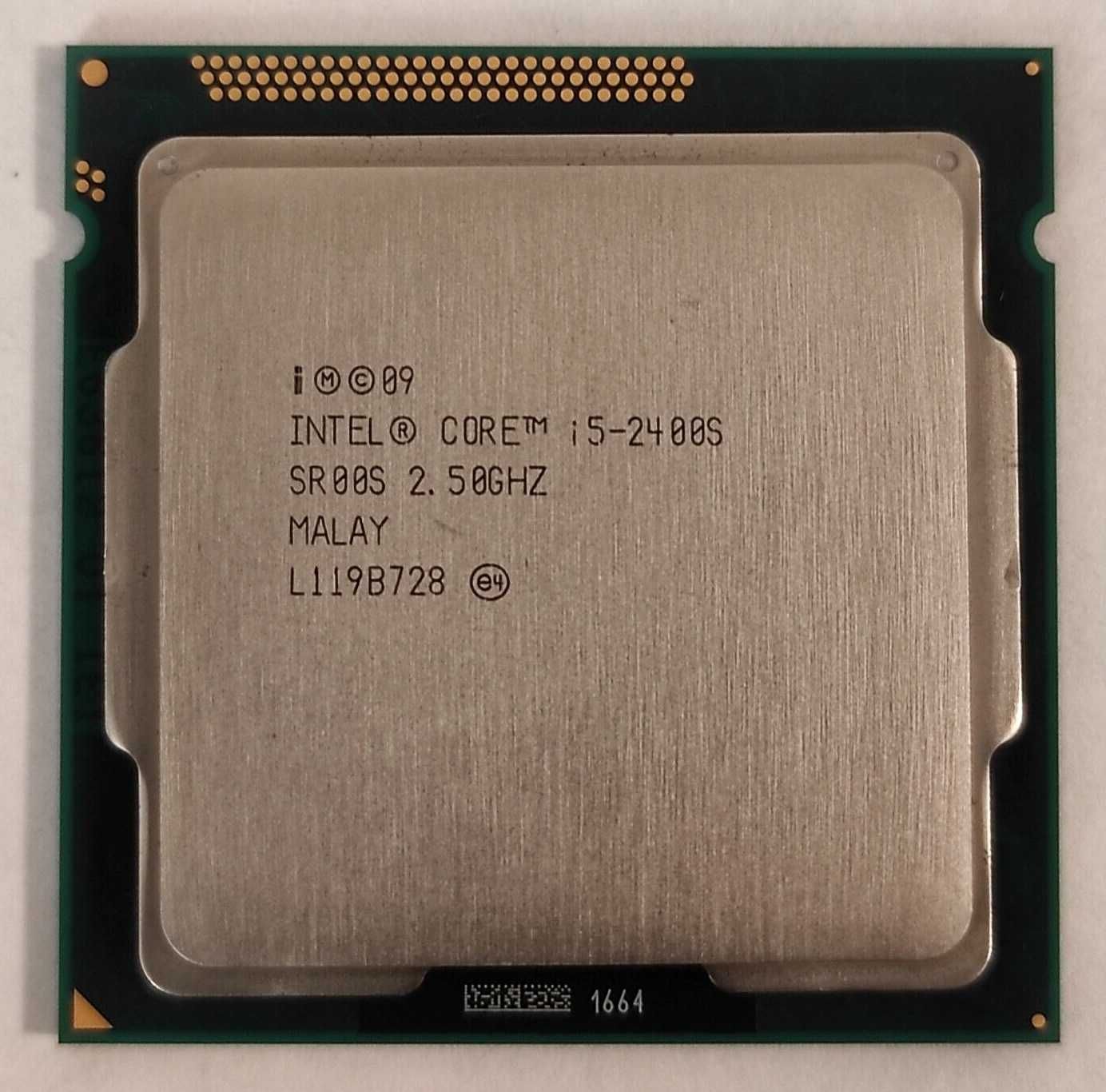 Intel Core i5-2400s 3.3 ГГц Turbo, s1155, 65 Вт.