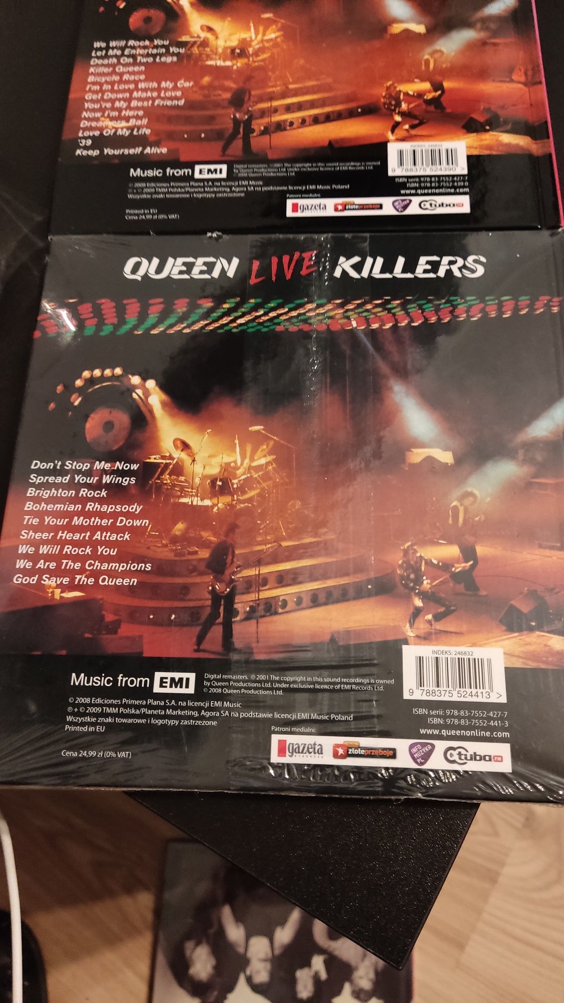 Queen Live Killera dwa cd kolekcja wyborczej