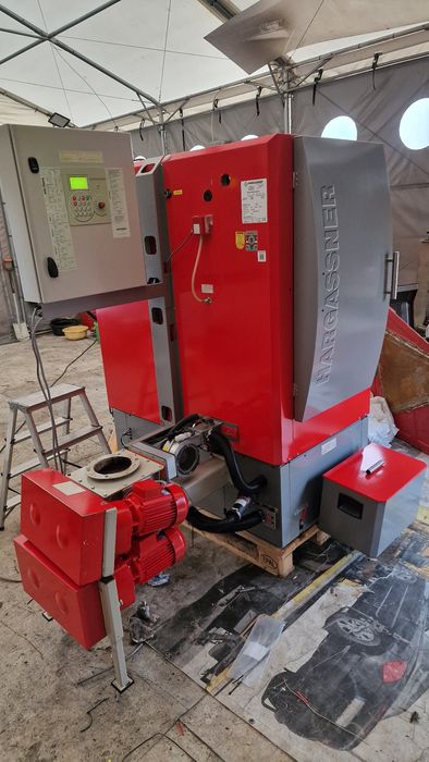 HARGASSNER Kocioł piec C.O na trociny, zrebki drzewne