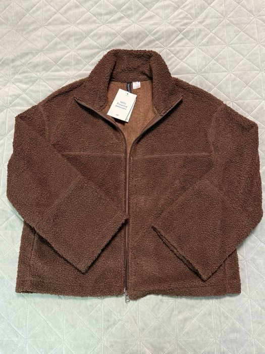 Кофта зіпка на замку teddy sweatshirt h&m