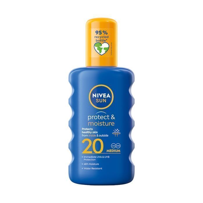 NIVEA Sun Protect Moisture Balsam SPF20 200ml - Intensywne Nawilżenie