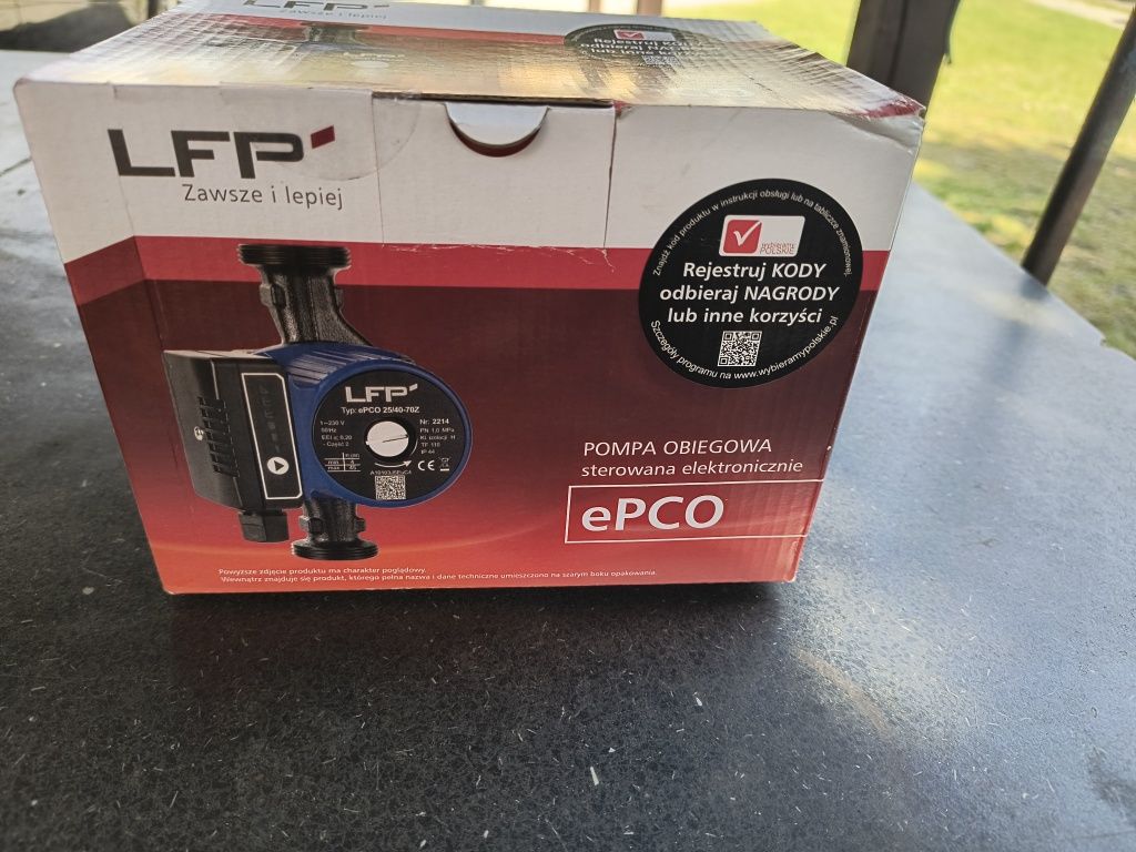 Pompa obiegowa elektroniczna LFP ePCO 25/4-7
