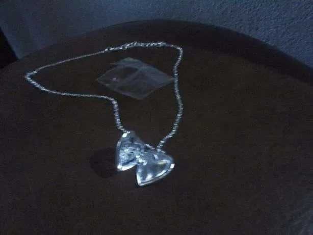 Colar fio coração dia dos namorados casal amor fotografia pendente