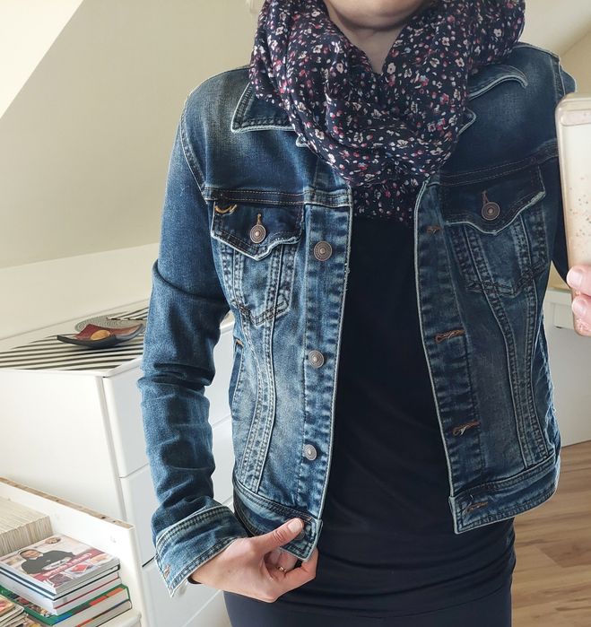 Kurtka jeansowa m h&m