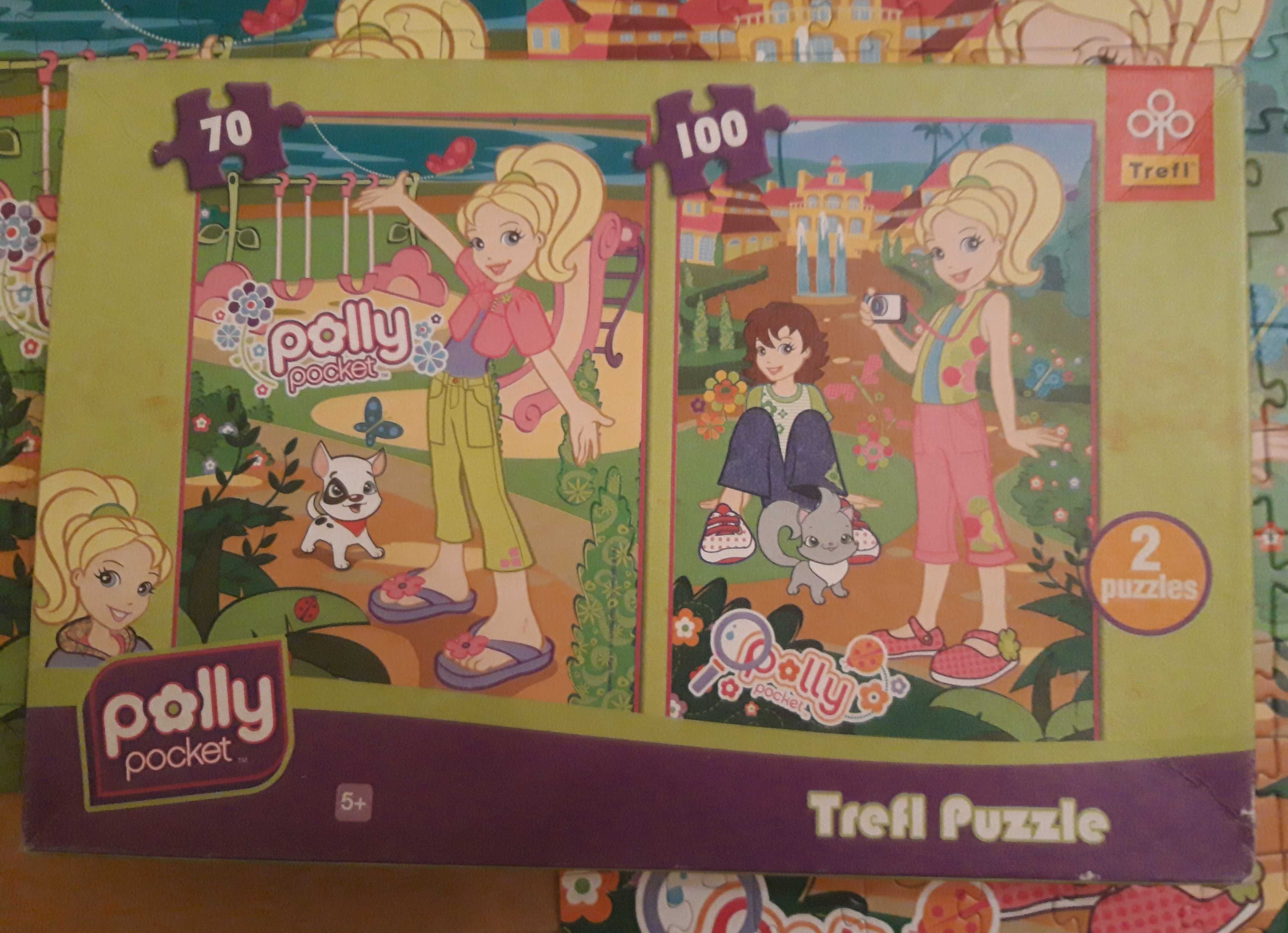 Trefl Puzzle Polly Pocket (70+100 sztuk)