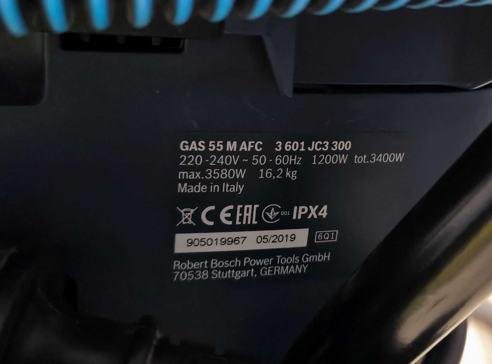 Odkurzacz przemysłowy GAS 55 M AFC BOSCH jak nowy
