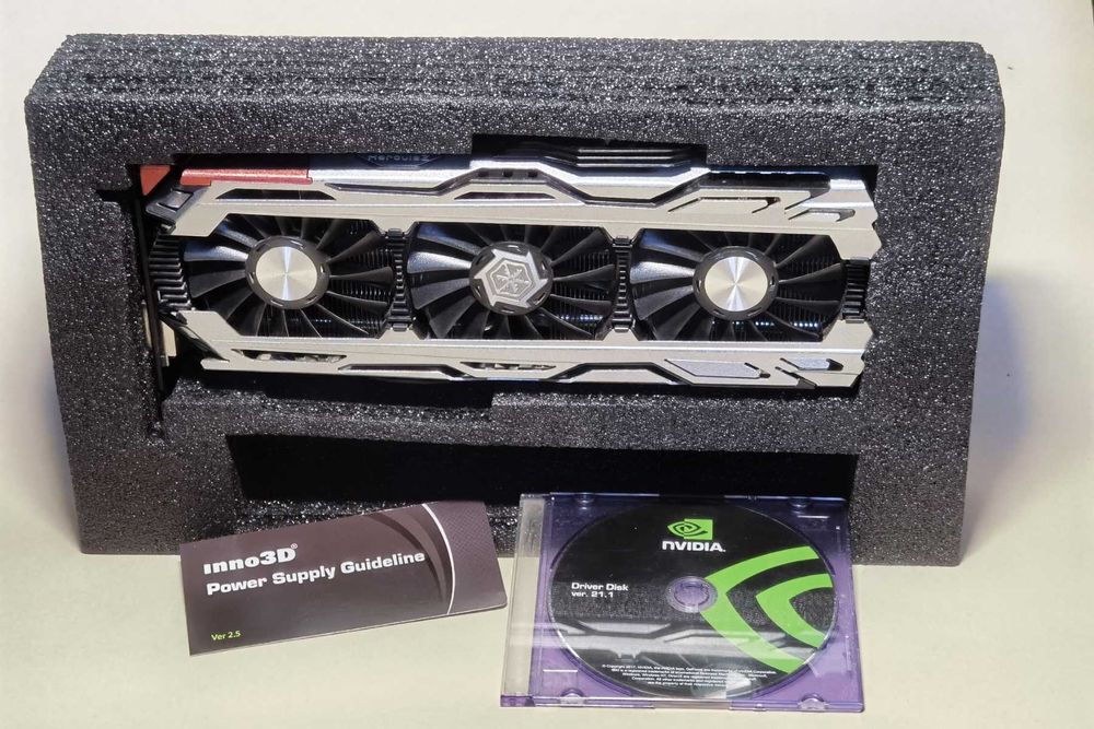 Відеокарта INNO3D GeForce GTX 1070 iChill HerculeZ X4 8GB GDDR5
