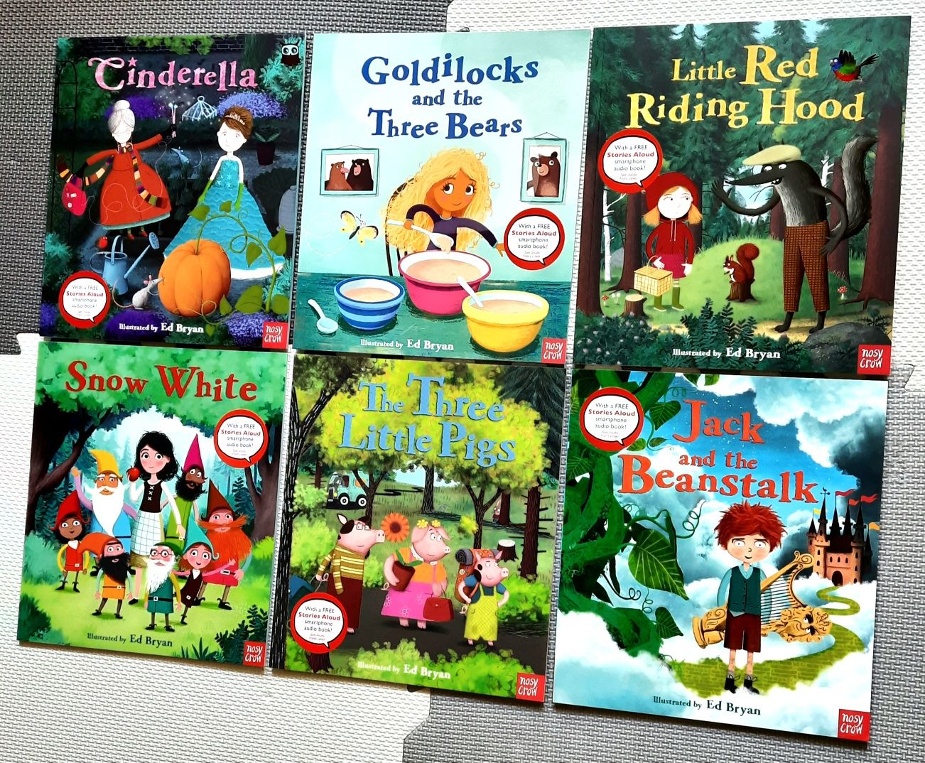Ed Bryan Little Red Riding Hood z kodem QR po angielsku audio book