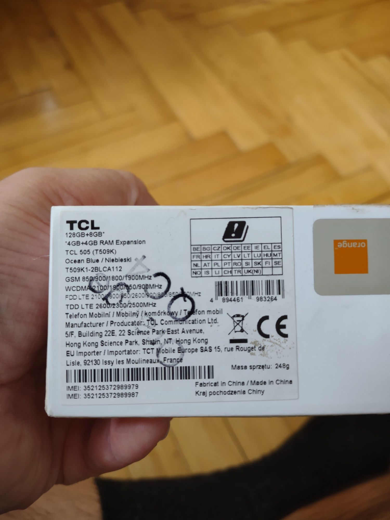 Tcl 505 8/128 (4+4) android 14
