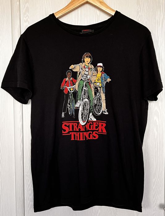 T-shirt kultowa koszulka stranger things L bawełna 100%