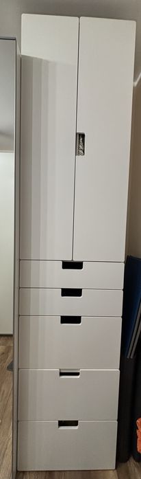 Ikea szafa dwudrzwiowa szuflady