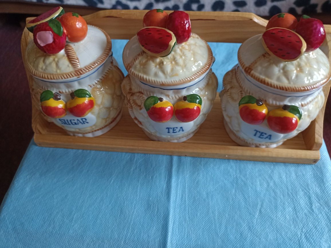 Керамические ёмкости для сыпучих.