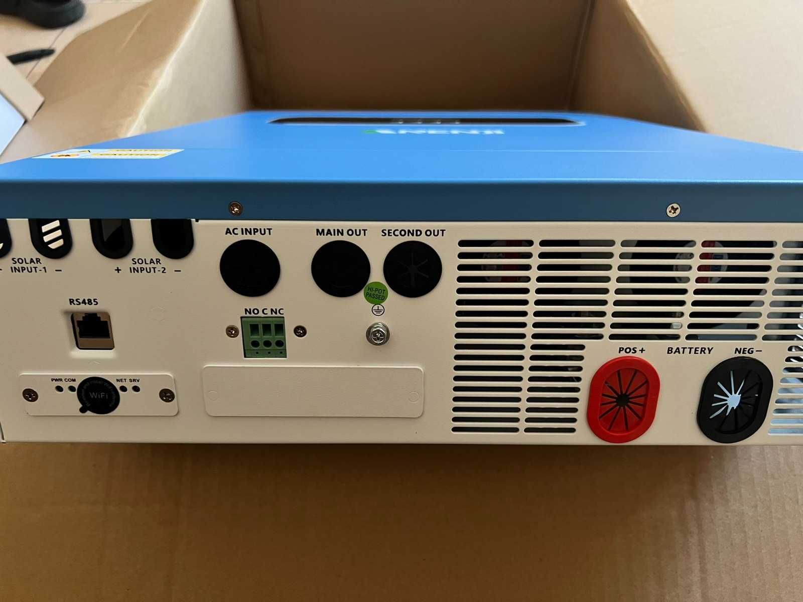 Гібридний сонячний інвертор Anenji 11KW 48V WIFI 160А