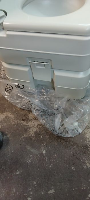 Toaleta Przenośna Meteor WC 20l wskaźnik wypełnienia