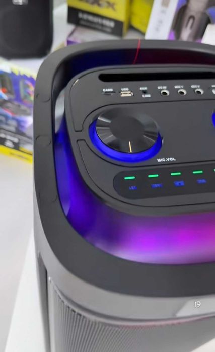 Акустическая система ZXX на 60 Вт с Bluetooth и 2 микрофонами колонка.