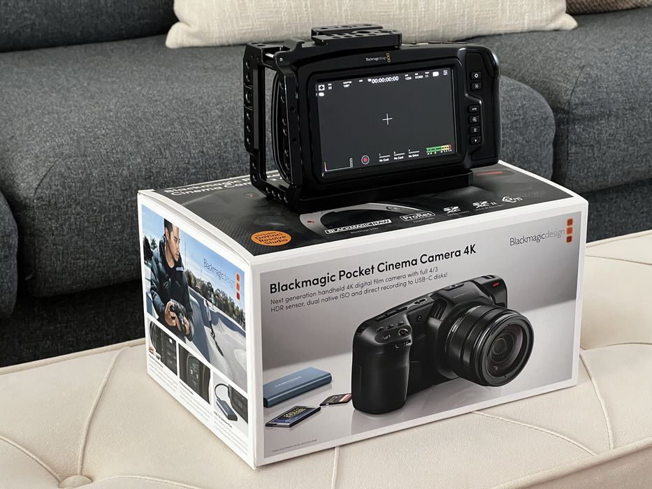 Blackmagic Pocket 4k + Speedbooster