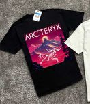 ARCTERYX Футболка — Neon Mountain Артерикс — С М Л ХЛ — Биг Лого Принт