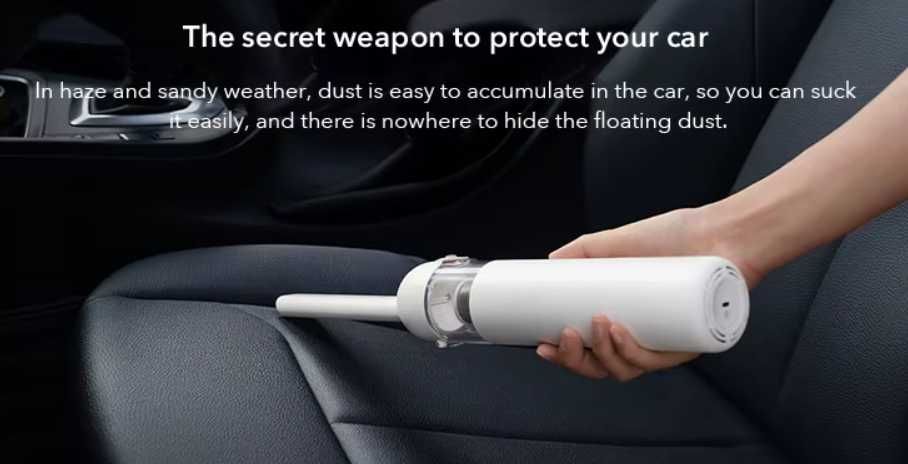 Пилосос Xiaomi Mijia Vacuum Portable Cleaner для авто дому техніки