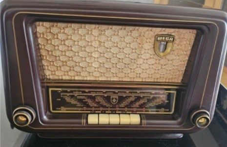 radio lampowe Wega Carina II zabytkowe antyk