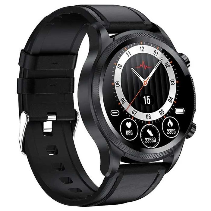 Smartwatch termometr EKG ciśnieniomierz pulsometr Android iOS polski