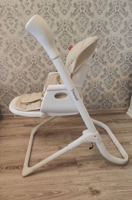 Стілець для годування Carello triumf, стілець гойдалка з музикою