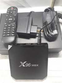AndroidSmartTV X96 MAX AmlogicS905X2 4K 2/16GB плеер приставка H96MAX