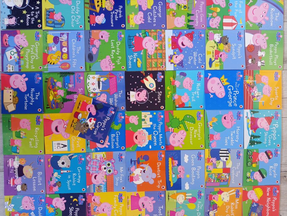 Peppa Pig - wybierz swój zestaw - książki o śwince peppie po angielsku