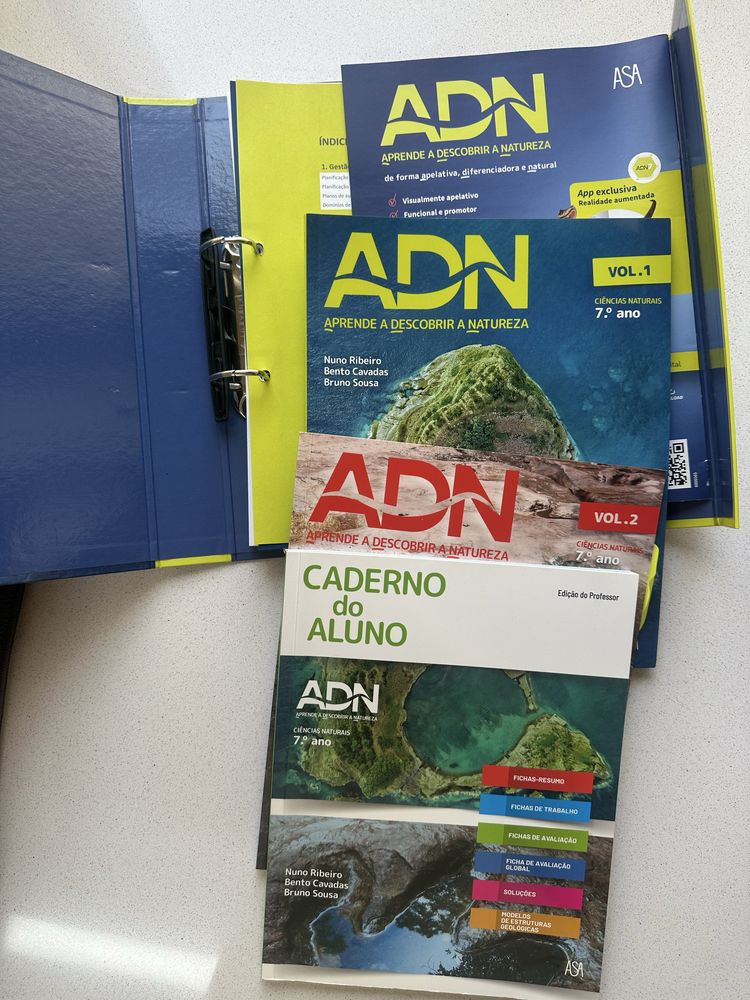 ADN 7 - Ciências Naturais 7º Ano - Versão Professor