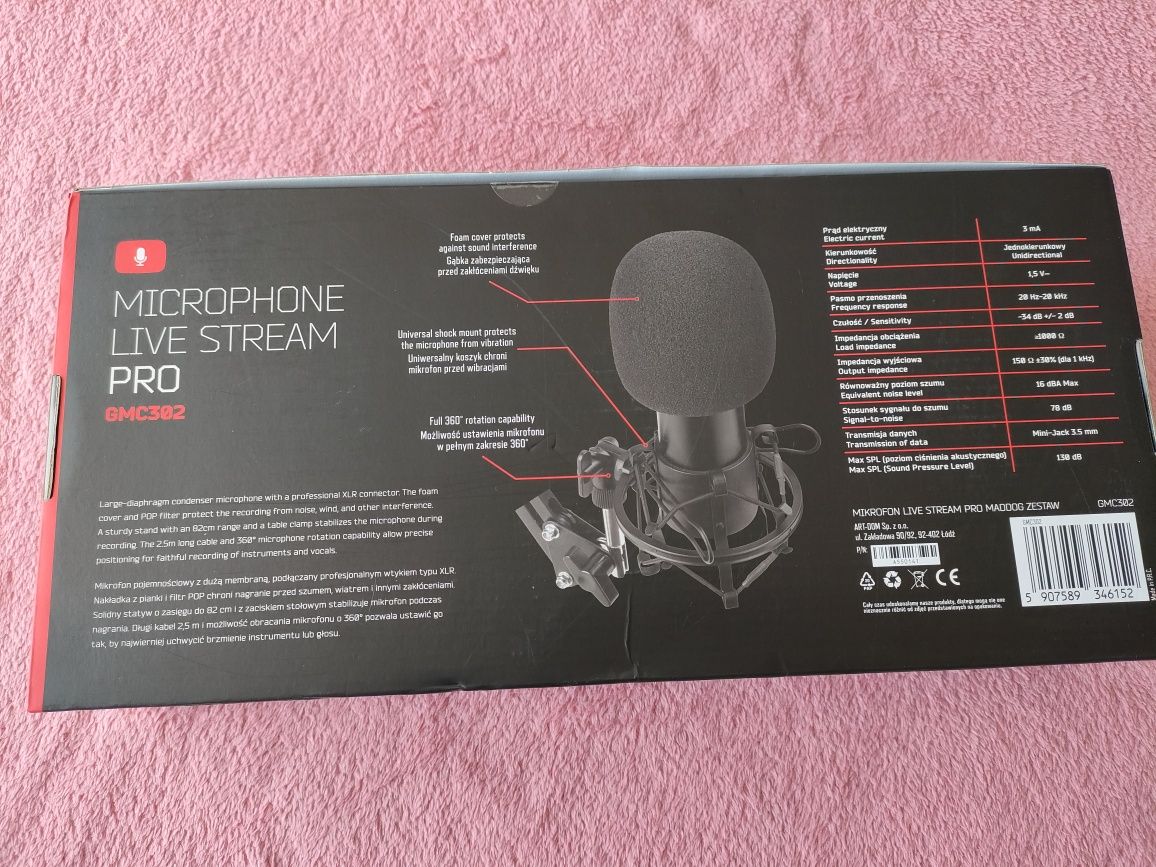 Mikrofon mad dog gmc302