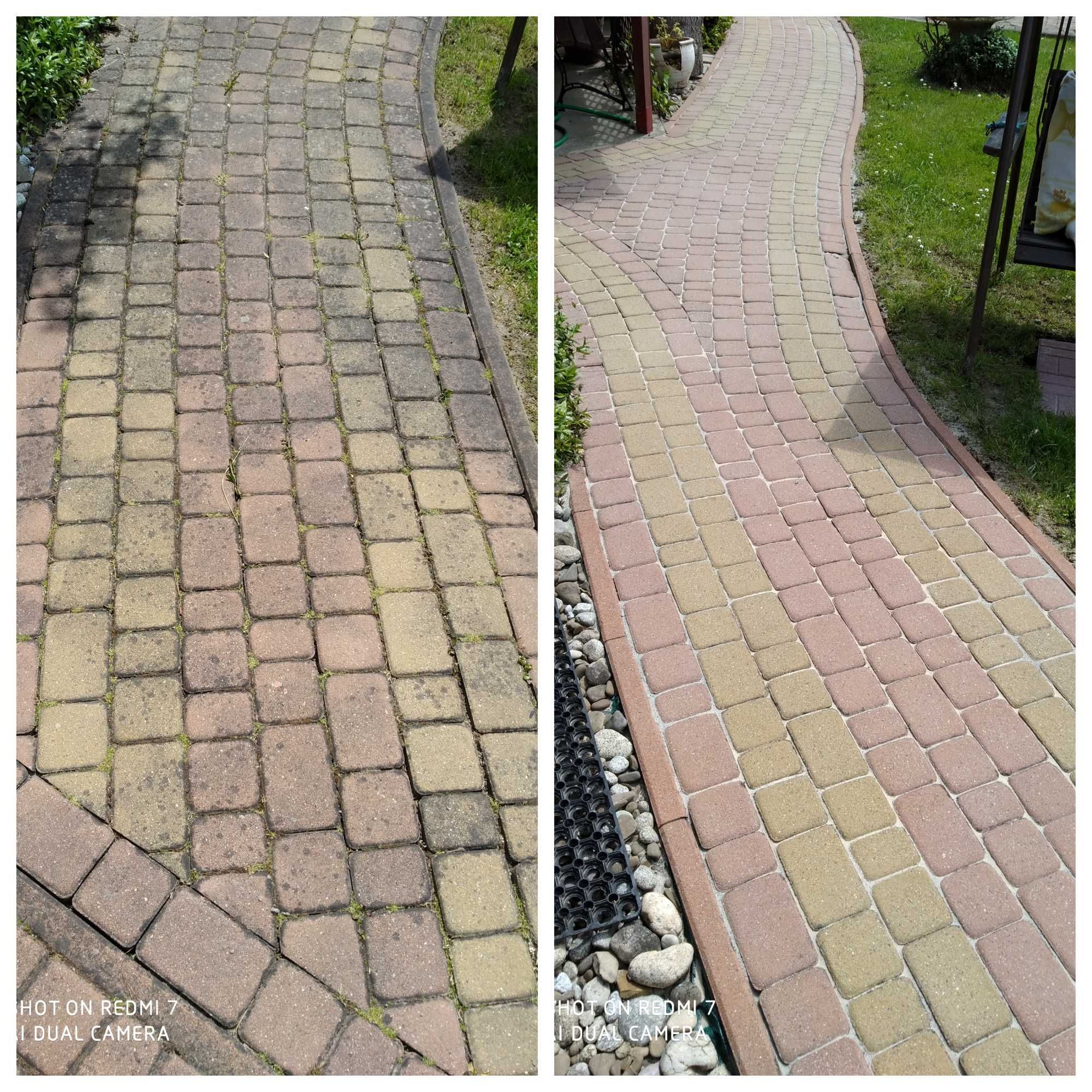 Mycie/Impregnacja kostki brukowej i elewacji