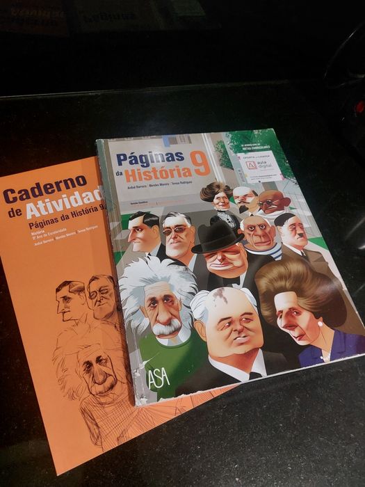 Manual Escolar "Páginas da História" 9 Ano