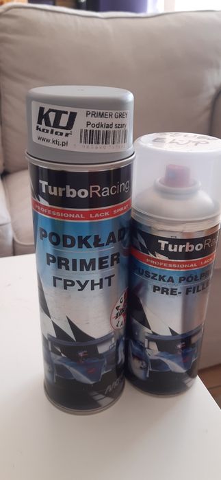 Lakier I podklad do samochodu Peugot Partner bialy EWP.