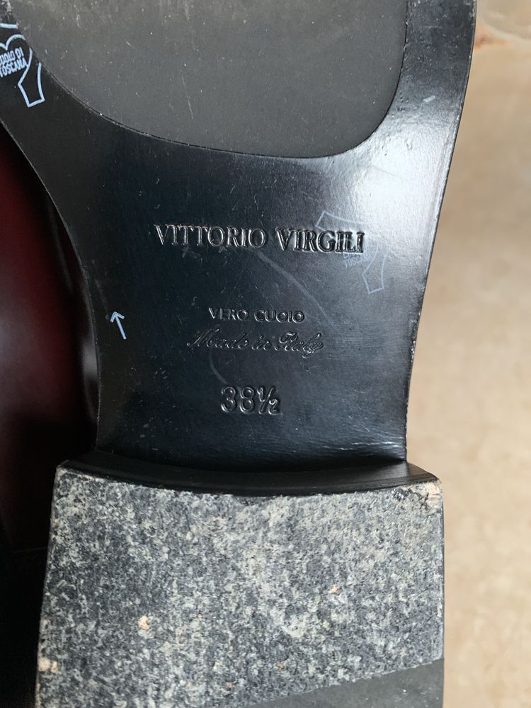 Туфли итальянские,лоферы Vittorio Virgili