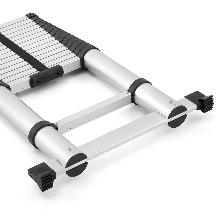 Drabina aluminiowa teleskopowa przystawna HIGHER 440cm 150kg