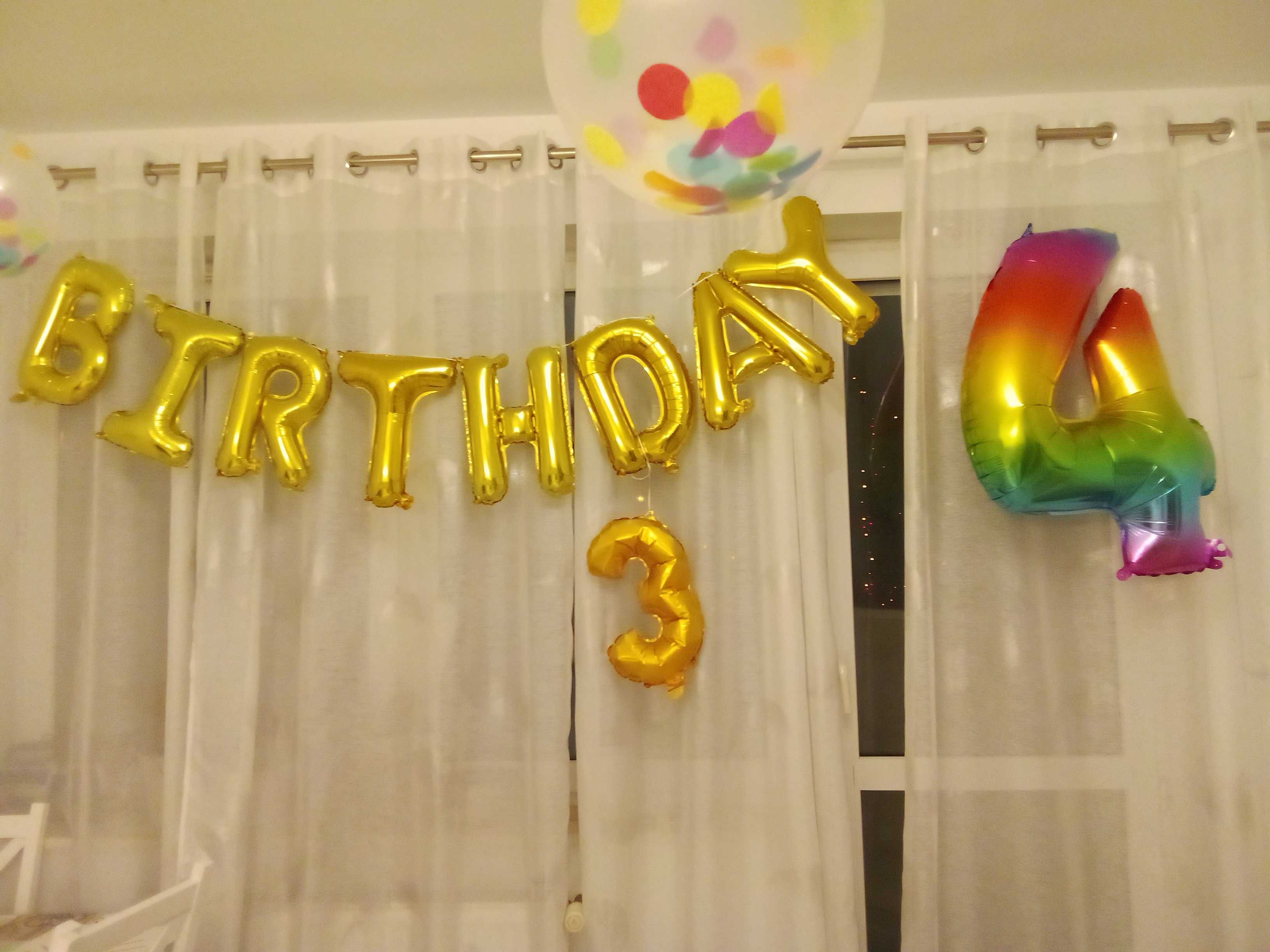 Balony urodziny dekoracje na urodziny