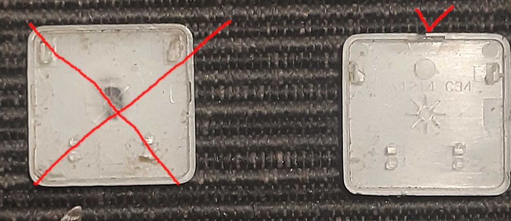 Klawisze (obudowa) - MacBook Pro A1502