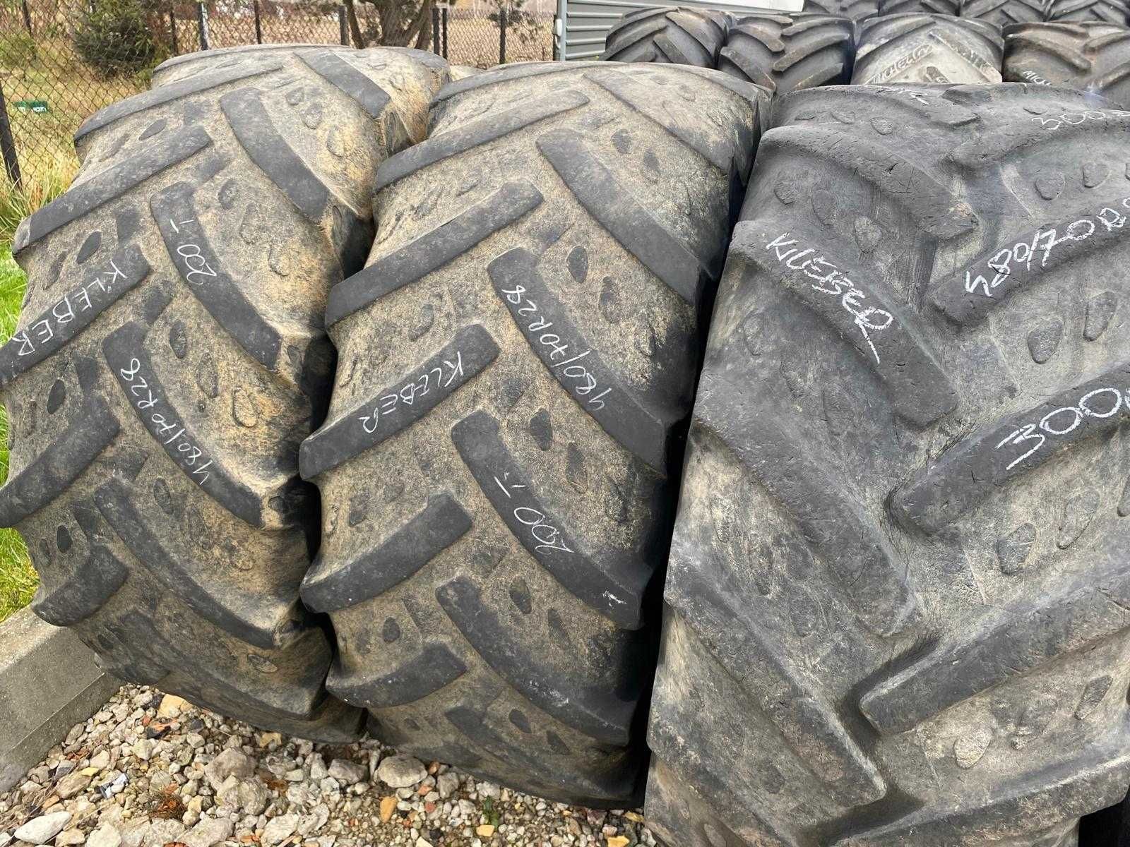 Opony rolnicze używane 480/70 R28 Kleber